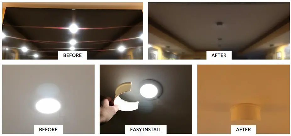 Stop glare quickly and easily.